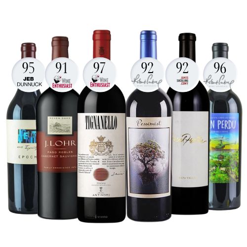 BUNDLE MIX BEST AMERICAN RED WINE 6